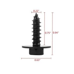 Boyuan M6.2 X 22 Mm Hex Screw With <b>Washer</b> For Toyota Mudguard Repair Replacement Auto Fastener - Product Image 2