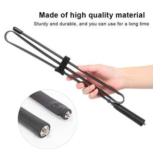 Walkie Talkie, <span class=keywords><strong>antena</strong></span> táctica plegable para exteriores, VHF, UHF, banda Dual, 10W, <span class=keywords><strong>Antena</strong></span> de largo alcance, <span class=keywords><strong>antena</strong></span> hembra de extensión Flexible para <span class=keywords><strong>Radio</strong></span> - Product Image 3