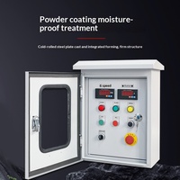 Armoire de commande de pompe à eau électrique à commande unique, panneau de distribution d'équipement hydraulique efficace