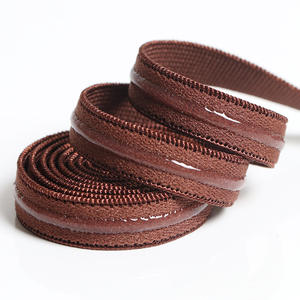 Bande élastique antidérapante colorée de 10 mm en polyester/spandex pour bretelles de sous-vêtements, accessoires de couture pour vêtements - Product Image 4