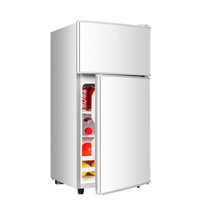 Réfrigérateur électrique à <span class=keywords><strong>double</strong></span> porte, ouverture latérale, auto-dégivrage, autonome, classe énergétique A, réfrigération et congélation - Product Image 1
