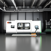 Centre d'usinage CNC vertical à 5 axes avec liaison, système CNC FANUC, centre d'usinage CNC à 7 axes pour fraisage et tournage de moules métalliques