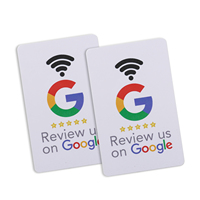 Impresión personalizada programable Nfc Google Review Card Google Review Tap Cards