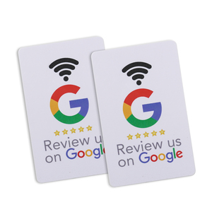 Impresión personalizada programable Nfc Google Review Card Google Review Tap Cards - Product Image 3