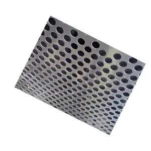 China Supplier Perforated Steel Sheet Aluminum Perforated Metal Screen Sheet Price