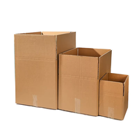 Boîtes d'expédition personnalisées imprimées en relief, laminées mat, doublées d'éponge, avec conception de logo gratuite, emballage en carton ondulé en gros