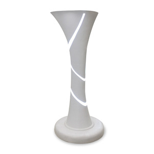 Pilier d'enceinte lumineux Libite en fibre de verre, mobilier d'intérieur personnalisé pour centre commercial - Product Image 5