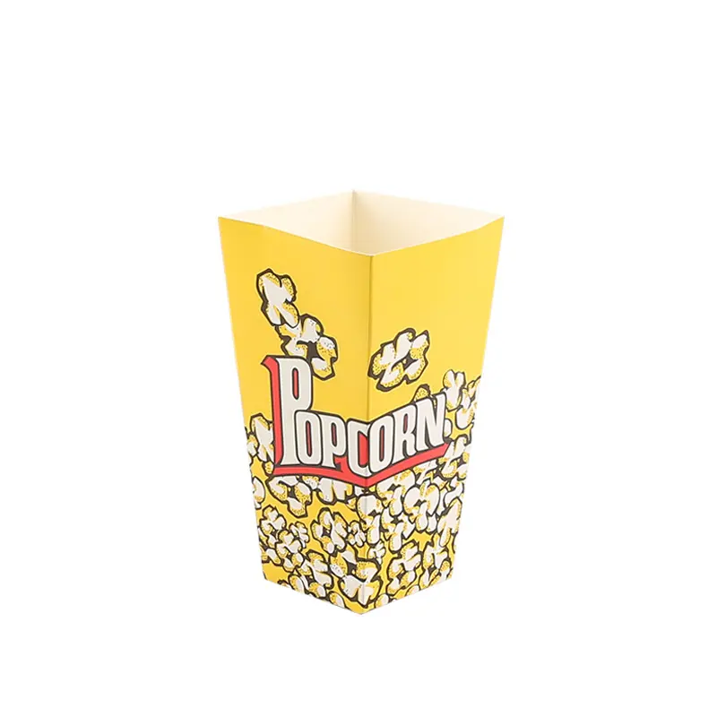 Vendendo bem em todo o mundo Take Away Popcorn Chicken Food Packing Gift Paper Box Com Logo