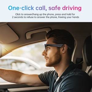 Gafas Inalámbricas Inteligentes Multifuncionales Portátiles con Traducción por IA y Reproducción de Música - Product Image 5