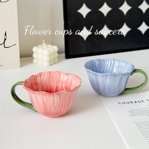 Taza de Cerámica de Alta Gama para Chicas, Hermosa Taza con Color Subesmaltado, Taza de Agua Creativa de Alto Valor, <span class=keywords><strong>Modelo</strong></span> VMOZ-HDMKB, Uso Universal - Product Image 2
