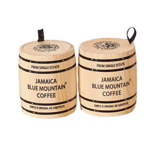 Conteneur de stockage multifonctionnel 4L en bois moderne, écologique, isolé, compatible vapeur, pour grains de café et thé, design bohème - Product Image 1