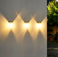 Lampe murale de jardin extérieure à induction corporelle IP65 avec ampoule à filament de tungstène solaire