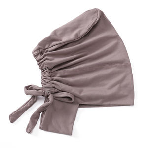 New <span class=keywords><strong>Jersey</strong></span> Cross Inner UnderCap Tie Bonnet Coton Musulman Malaisie Hijab Cap pour Femmes Musulmanes - Product Image 4
