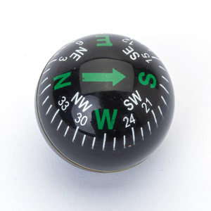 Boussole portable de haute précision de type manuel avec ampoule de 28 mm noire pour l'extérieur - Product Image 2