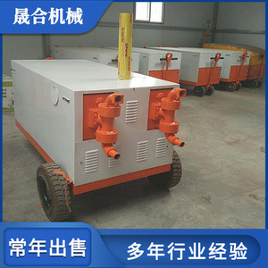 Bomba de inyección de líquido doble de 11KW para cemento, máquina de lechada para ingeniería de construcción - Product Image 4