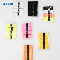 Aksesori pegangan raket kustom pabrik Anti selip berlubang pegangan raket tenis kualitas tinggi Pickleball pita Overgrip