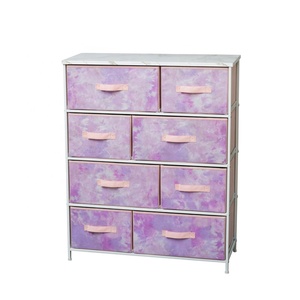 8-Schubladen Wohnzimmer Truhe Schlafzimmer Stoffs chrank Stoffs chu blade Stoff Kommode - Product Image 2