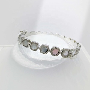 Custom plata 925 sterling <b>Silver</b> ladies diy engrave <b>bracelet</b> fashion luxury simple 14k gold plated chunky fine <b>bangle</b> <b>bracelets</b> - Product Image 2