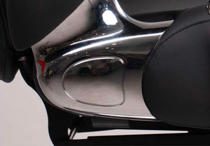 Sillón de Barbería Hidráulico de Lujo, Resistente y de Alta Calidad, con Rotación de 360 Grados, Asiento Ajustable en Altura, Tapizado en Cuero Sintético para Spa Moderno - Product Image 3