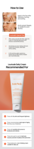 Crème Quotidienne LouAude Four Seasons Total Care, Crème Anti-Âge Quotidienne, Crème Anti-Âge Lente avec Effet Antioxydant et Éclaircissant - Product Image 5