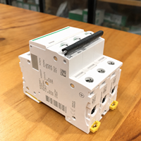 Disjoncteur miniature Schneider Acti9 IC60N MCB AC230V/400V Protection contre les surcharges et les courts-circuits Interrupteur à air