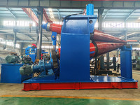 Machine à cintrer hydraulique à 3 rouleaux coniques avec pré-cintrage, pour la fabrication d'acier, machine à cintrer les plaques coniques de haute précision