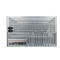 Boîtier de serveur IA 19 pouces, rackable industriel EATX ATX 6U, châssis de serveur GPU, compatible avec le refroidissement liquide