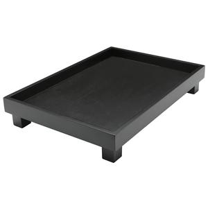 Leopold Tablett Izumi <b>Black</b> Rectangular Decorative <b>Tray</b> For Home Dcor - Product Image 1