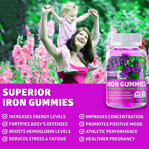 Tabletas sin azúcar vegana, multivitamina <span class=keywords><strong>con</strong></span> sabor a cereza Natural, suplemento de <span class=keywords><strong>hierro</strong></span>, vitamina Sublingual, <span class=keywords><strong>hierro</strong></span>, disuelto rápido - Product Image 2