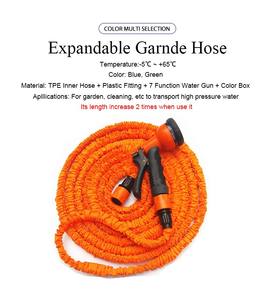 Buse de pulvérisation de fonction de tuyau <span class=keywords><strong>d</strong></span>'<span class=keywords><strong>arrosage</strong></span> <span class=keywords><strong>Gardena</strong></span> extensible 100ft tuyau <span class=keywords><strong>d</strong></span>'eau pour voiture - Product Image 2