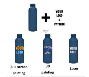 Custom Logo Double Wall Vacuum <b>Insulated</b> Sports <b>Flask</b> Temperature Display 350ml 500ml 750ml Small Mouth Stainless Steel Travel - Product Image 4