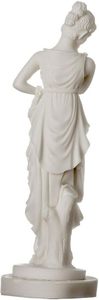 Magnifique statue <span class=keywords><strong>de</strong></span> <span class=keywords><strong>la</strong></span> <span class=keywords><strong>déesse</strong></span> <span class=keywords><strong>grecque</strong></span> Persephone, <span class=keywords><strong>déesse</strong></span> du monde souterrain, avec fleurs et végétation printanières et motif floral, 7 pouces - Product Image 4