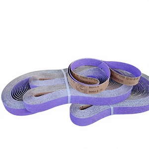 Banda de Lija Abrasiva P40 P80 de 50*1435mm, <span class=keywords><strong>BORA</strong></span> 8, Zirconia Púrpura, para Pulir y Limpiar - Product Image 1