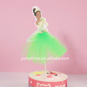 Gonna gonna Tutu Double face principessa Topper ragazze <span class=keywords><strong>per</strong></span> feste di compleanno o matrimoni decorazioni a misura di bambino - Product Image 4