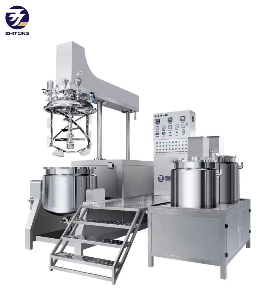 Zhitong Iso9001 Ce 2020 Beste Kwaliteit Vacuüm Homogene Emulsies Emulgerende Machine Mixer