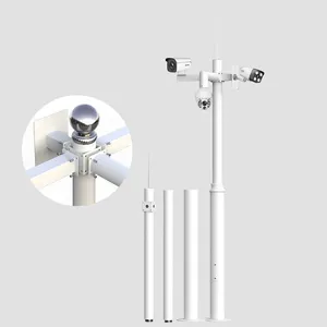 Chine Fournisseur bras unique 10m Cctv Ptz Extension Pole Arm pour caméra dôme
