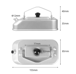 DFK0616 Outdoor Portable 200ml 300ml Mini Outdoor Water <b>Kettle</b> Aluminum material made - Product Image 1