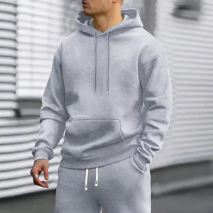 <span class=keywords><strong>Sweat</strong></span> à <span class=keywords><strong>capuche</strong></span> unisexe <span class=keywords><strong>noir</strong></span> personnalisé avec logo, design automne, ODM, 280 g/m², coton épais, décontracté, surdimensionné, doublé, lourd - Product Image 1
