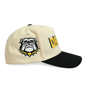 Casquettes de baseball personnalisées de haute qualité, 5 panneaux, plusieurs couleurs, 100% coton épais, avec votre logo - Product Image 4