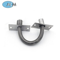 Protector de Cable para Control de Acceso, Montaje Expuesto en Puerta, Funda Protectora de Acero Inoxidable, Tubo Metálico Blindado para Cableado Oculto