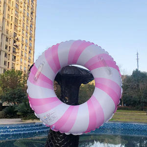 Popolare nuovo Design gonfiabile anello di nuoto per adulti chiaro piscina galleggiante per le vacanze estive per i bambini - Product Image 4