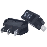 Interrupteur à bascule SPDT ON-OFF-ON 16A 250V125VAC 12V24VDC RL1-5Y13-C-96-B/B-P1