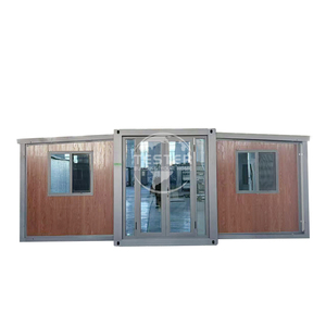 منزل حاويات فولاذي مسبق الصنع فاخر قابل للتوسيع بتصميم عصري، بمعايير صينية، بأبعاد 20 قدم و 40 قدم، معتمد من CE، مناسب للمراكز التجارية وغرف النوم، محمول - Product Image 2