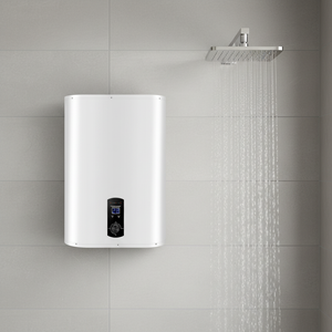 <span class=keywords><strong>Calentador</strong></span> de Agua Eléctrico Vertical Ultrafino, Tipo Geyser, con Carcasa Metálica, Tanque Esmaltado, Resistente a la Corrosión a Altas Temperaturas, para Uso en Autocaravanas - Product Image 1