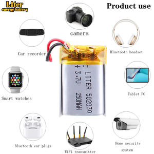 502030 <span class=keywords><strong>250mah</strong></span> 3.7v şarj edilebilir <span class=keywords><strong>lipo</strong></span> pil güneş ı ı ı ı ı ı ı ı ı ı ı ı ı ı ı ı ı ı ı ı iyon polimer lityum pil ile PCM - Product Image 5