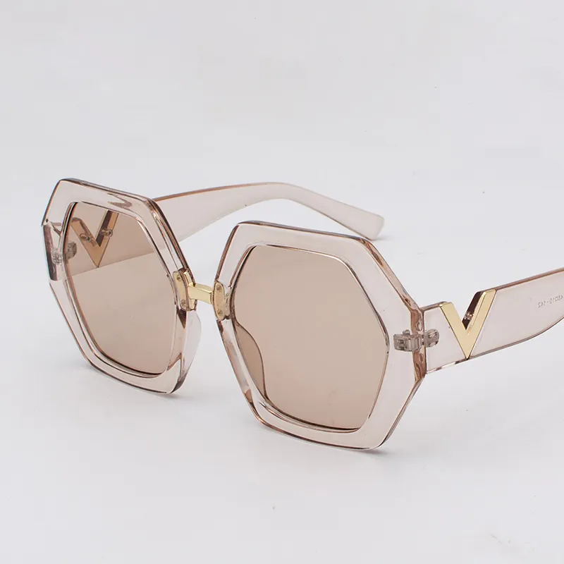 Klassieke Retro Steampunk Vrouwen Glazen Ronde Decoratie Gepolariseerde Mannen Metalen Frame Clear Lens Getinte Zon Zonnebril 9191