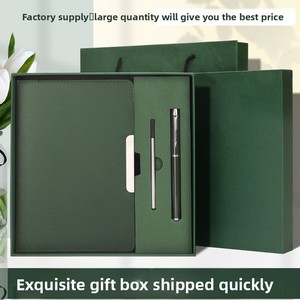 Set de Regalo con Memoria USB Inalámbrica, Bolígrafo de Cuero Sintético y Cuaderno A5 Personalizable para Estudiantes GB2023-7-11-1 Wir - Product Image 3