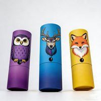 Tubes en carton kraft de qualité alimentaire, vides, personnalisables, avec fermeture à sécurité enfant, vente en gros