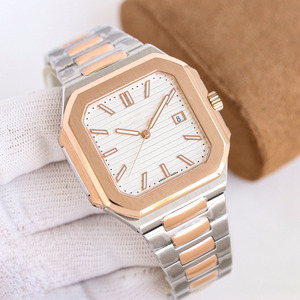 Nouvelle montre mécanique classique pour homme, design carré, simple et luxueux - Product Image 2