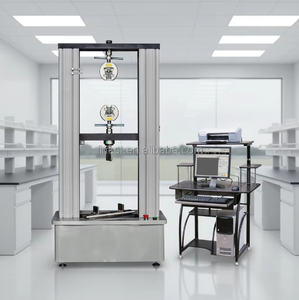 10kN Servo Elektronischer Universal-Tester für Metall, Kunststoff, Holz, Gummi - Zug-, Druck-, Biege-, Schäl- und Dehnungsmodul-Test - Product Image 1